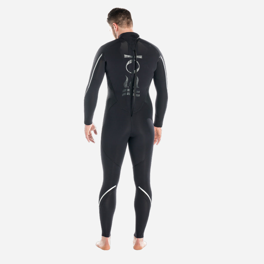 Fourth Element Men's 3mm Proteus II Wetsuit, back view