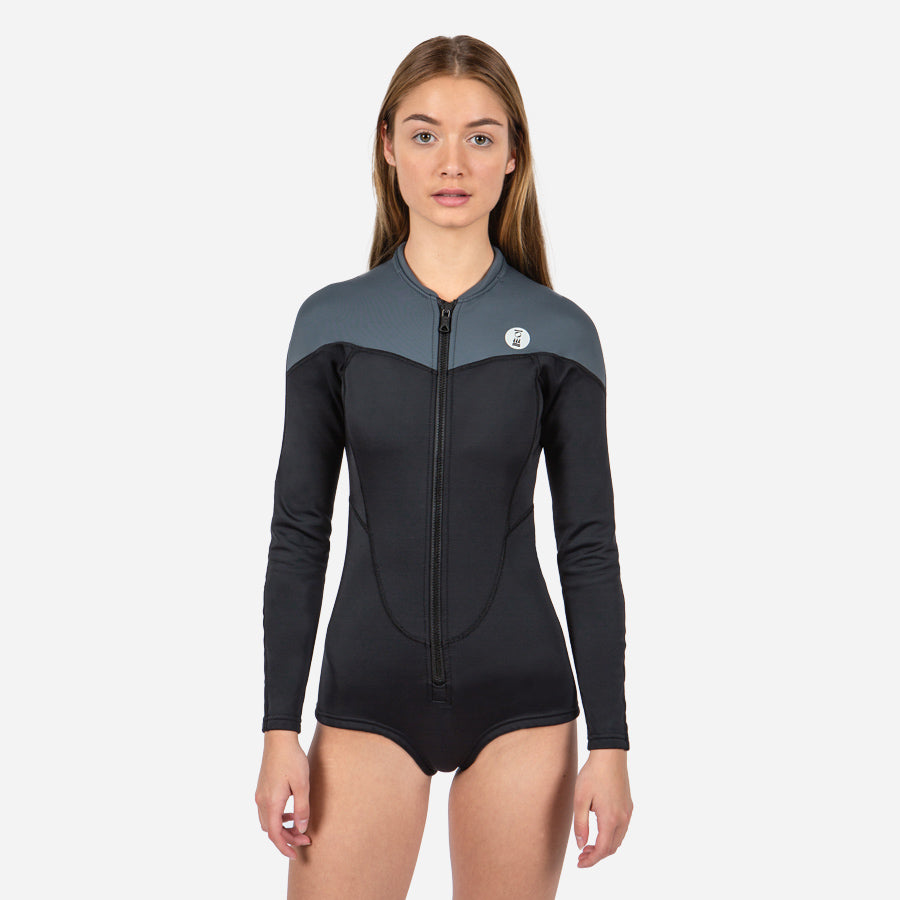 Fourth Element Women's Thermocline Long Sleeve Swimsuit, front view