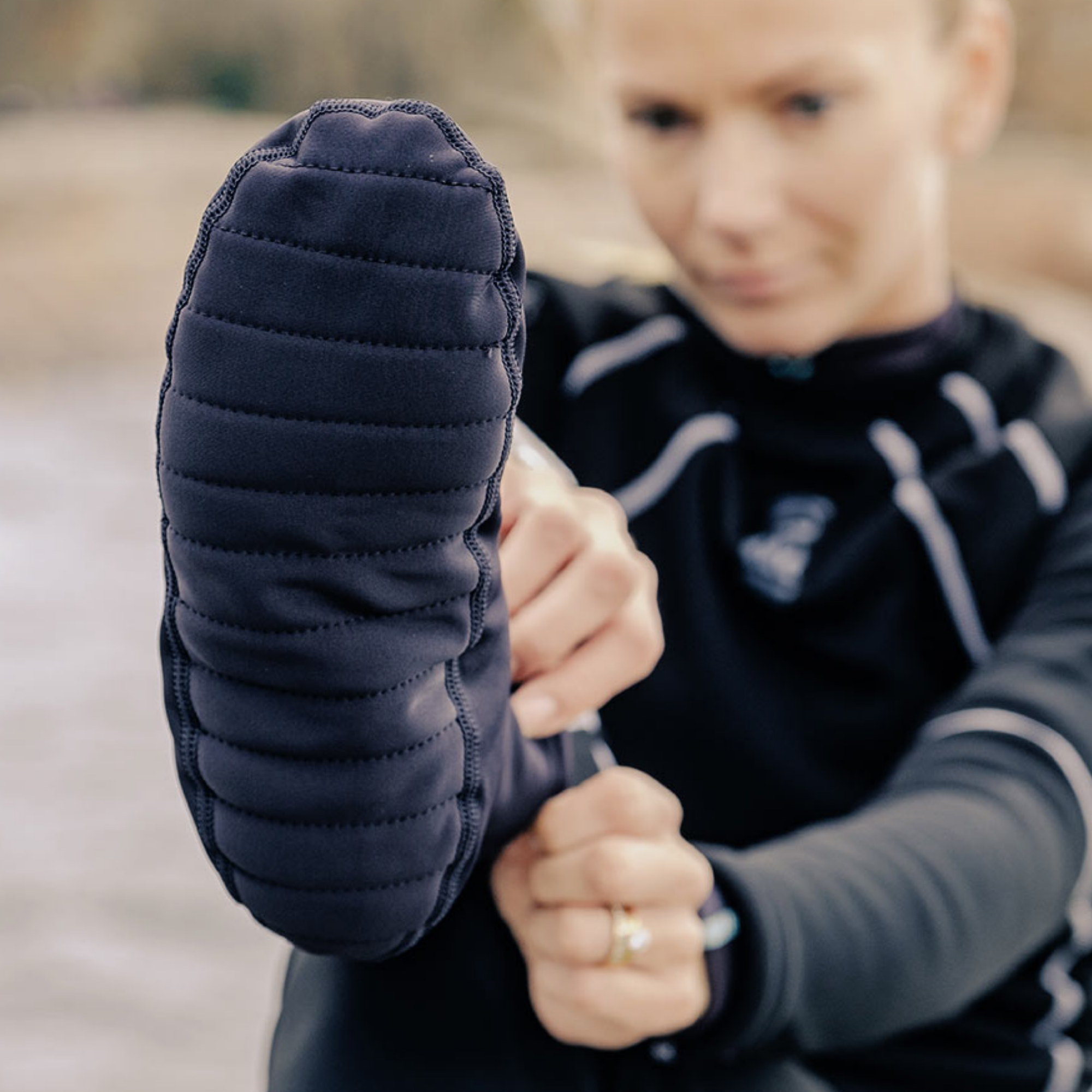 Fourth Element Hotfoot Pro Drysuit Socks, worn by a diver