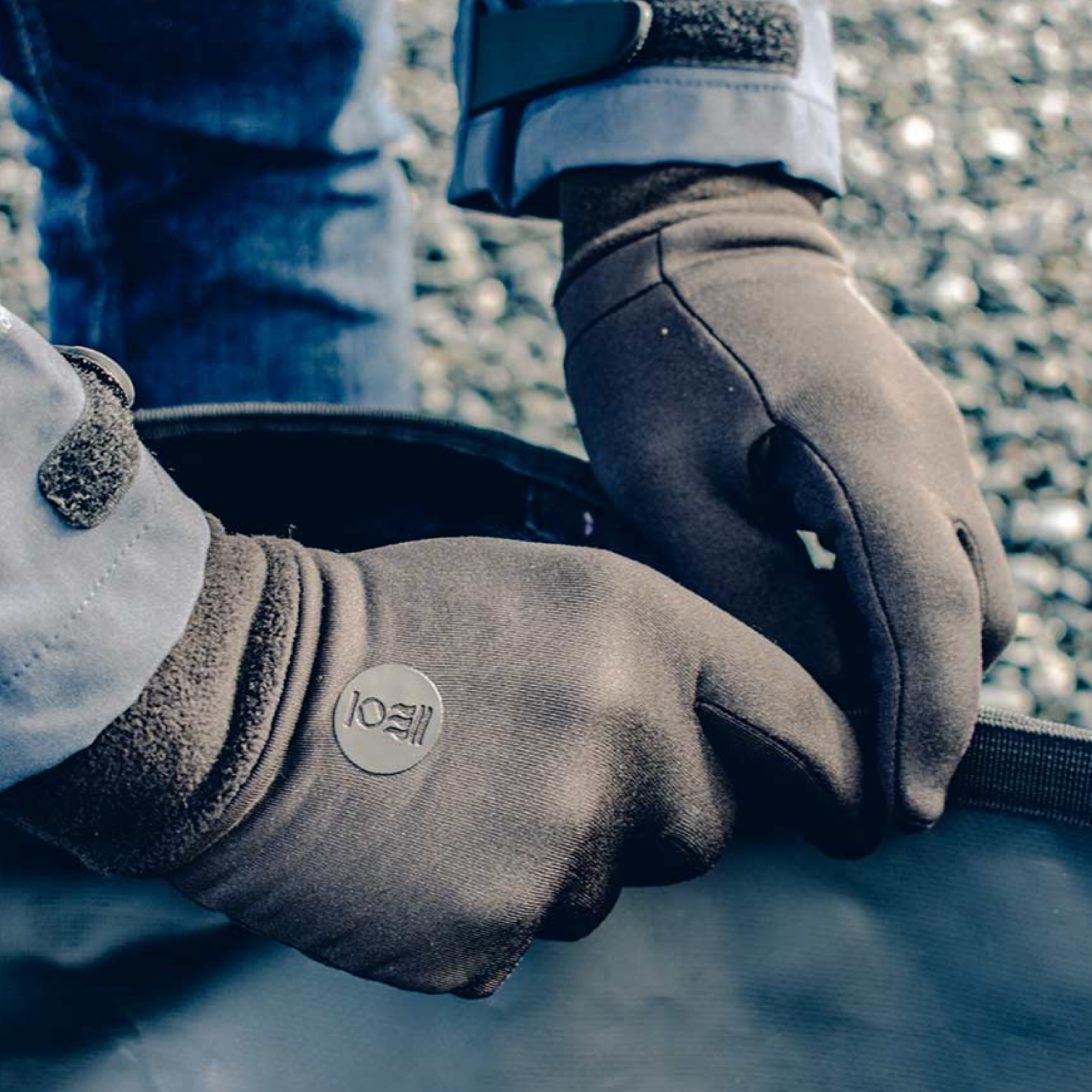 Fourth Element Xerotherm Gloves, worn by a diver