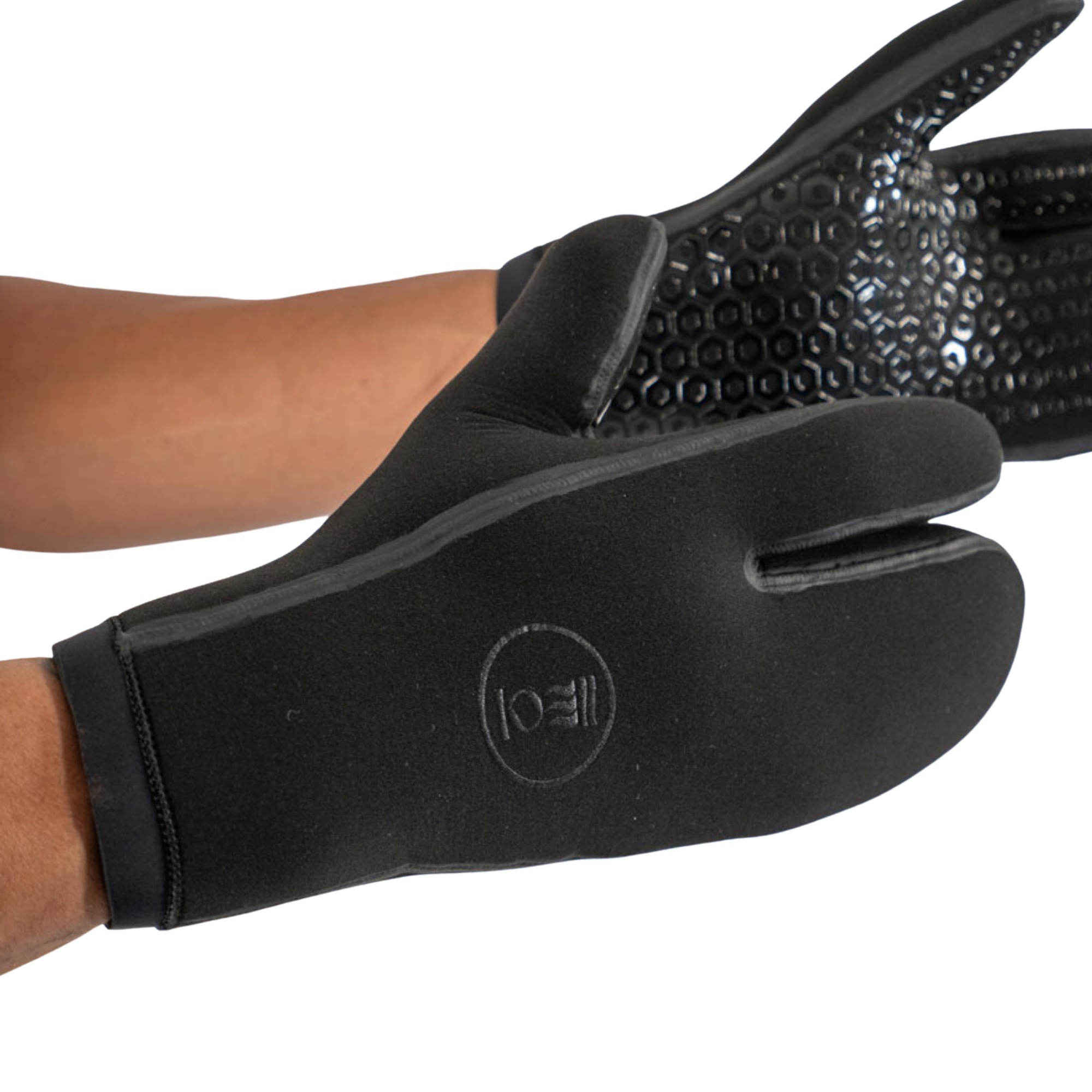Fourth Element 7mm Neoprene Hydrolock Mitt – thermal scuba diving mitt with secure wrist seal and grippy palm for extreme cold-water diving