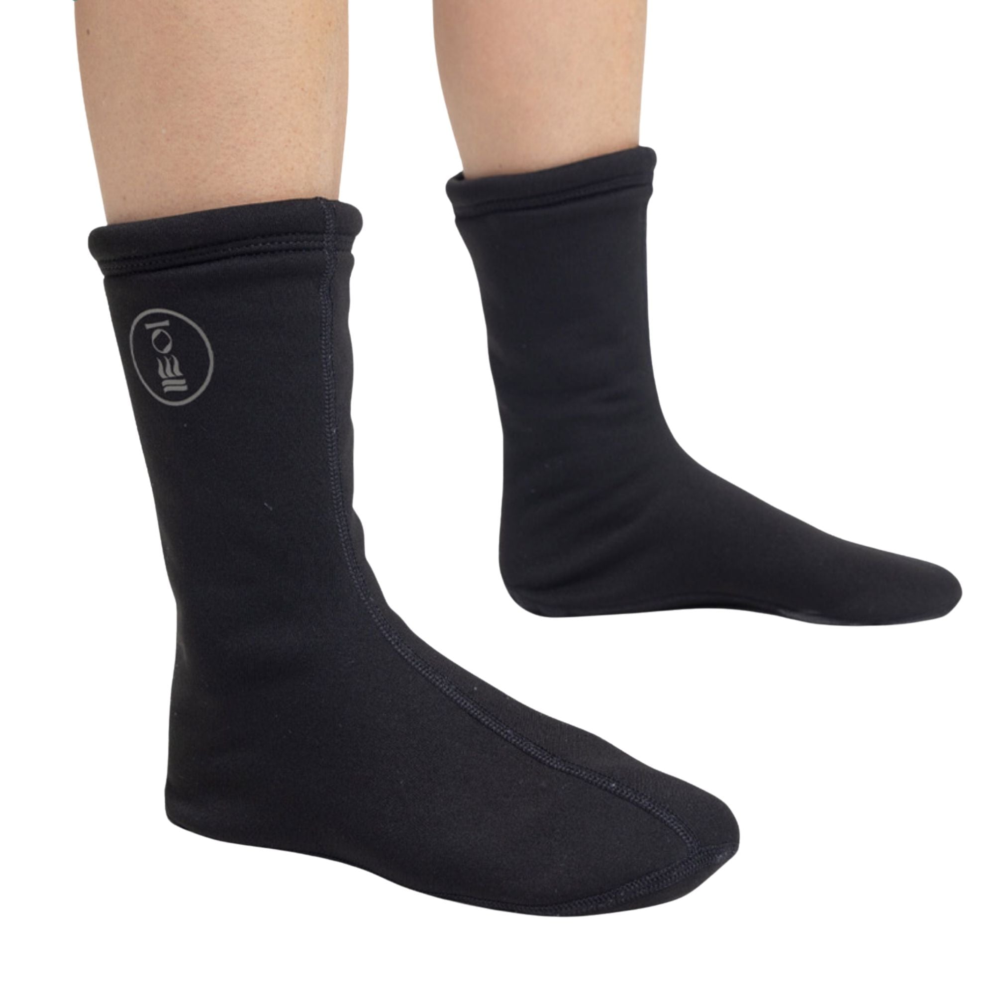 Fourth Element Arctic Socks – black thermal drysuit socks for warmth, insulation and comfort during scuba, technical and cold-water diving