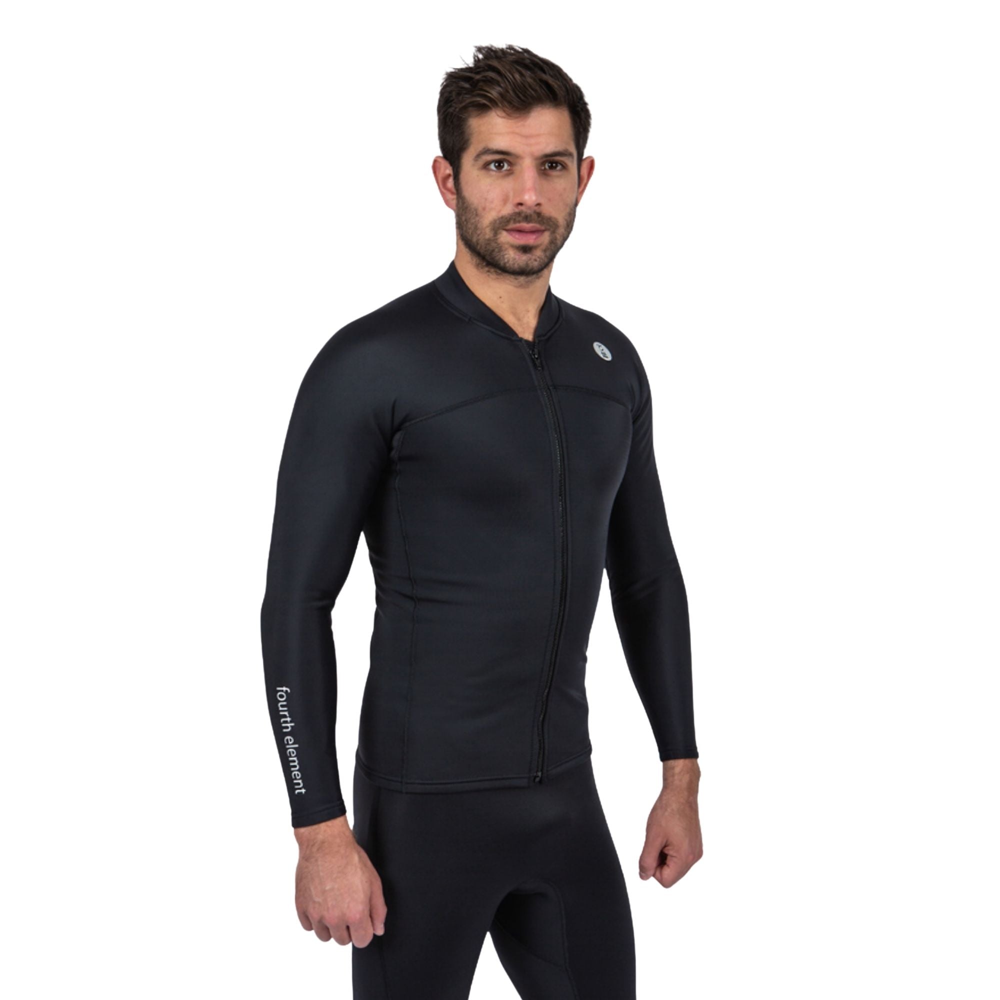 Fourth Element Men’s Thermocline Jacket – neoprene-free thermal jacket for warm-water scuba diving, freediving and watersports