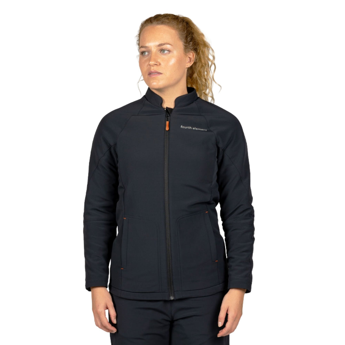 Fourth Element Women’s Arctic X Top – black thermal drysuit undersuit jacket for technical scuba and cold-water diving