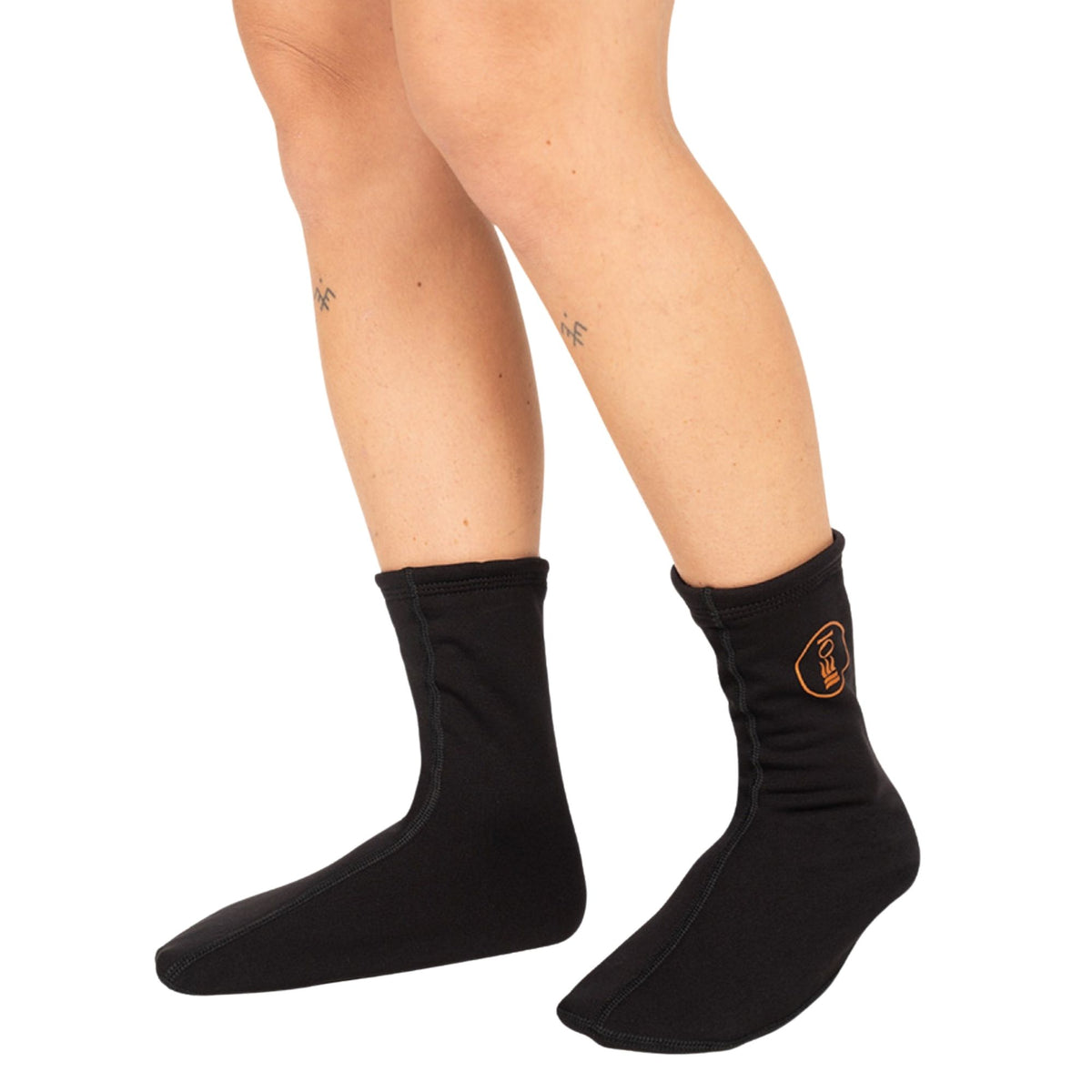 Fourth Element Xerotherm Socks – black Polartec thermal drysuit socks for warm, low-bulk insulation during scuba, technical and cold-water diving