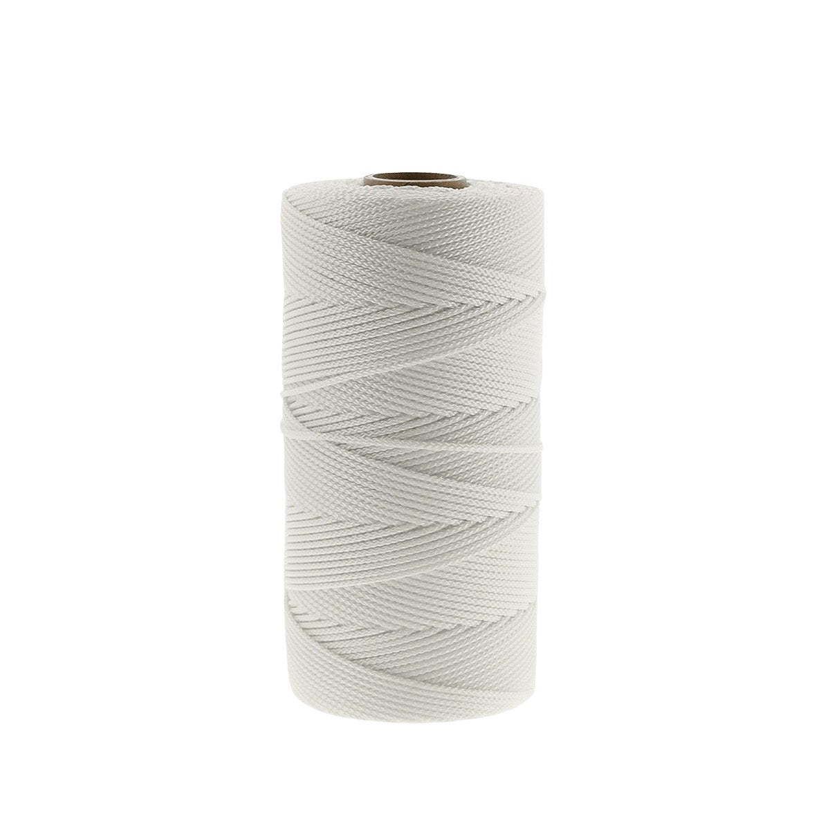 White Rope in front of white background, ideal for divers.