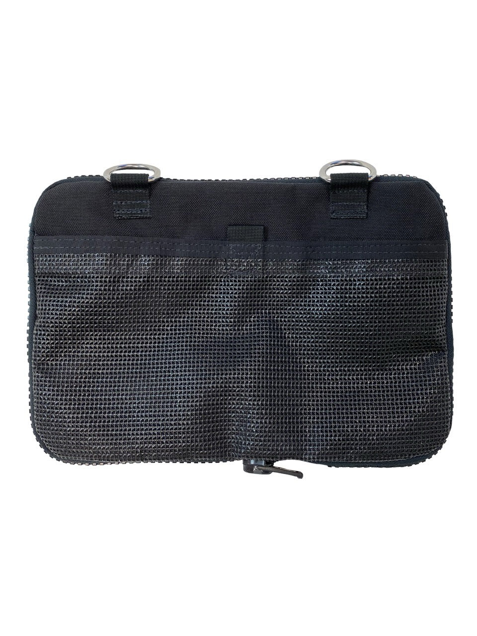 A black Halcyon Exploration Pouch on white background