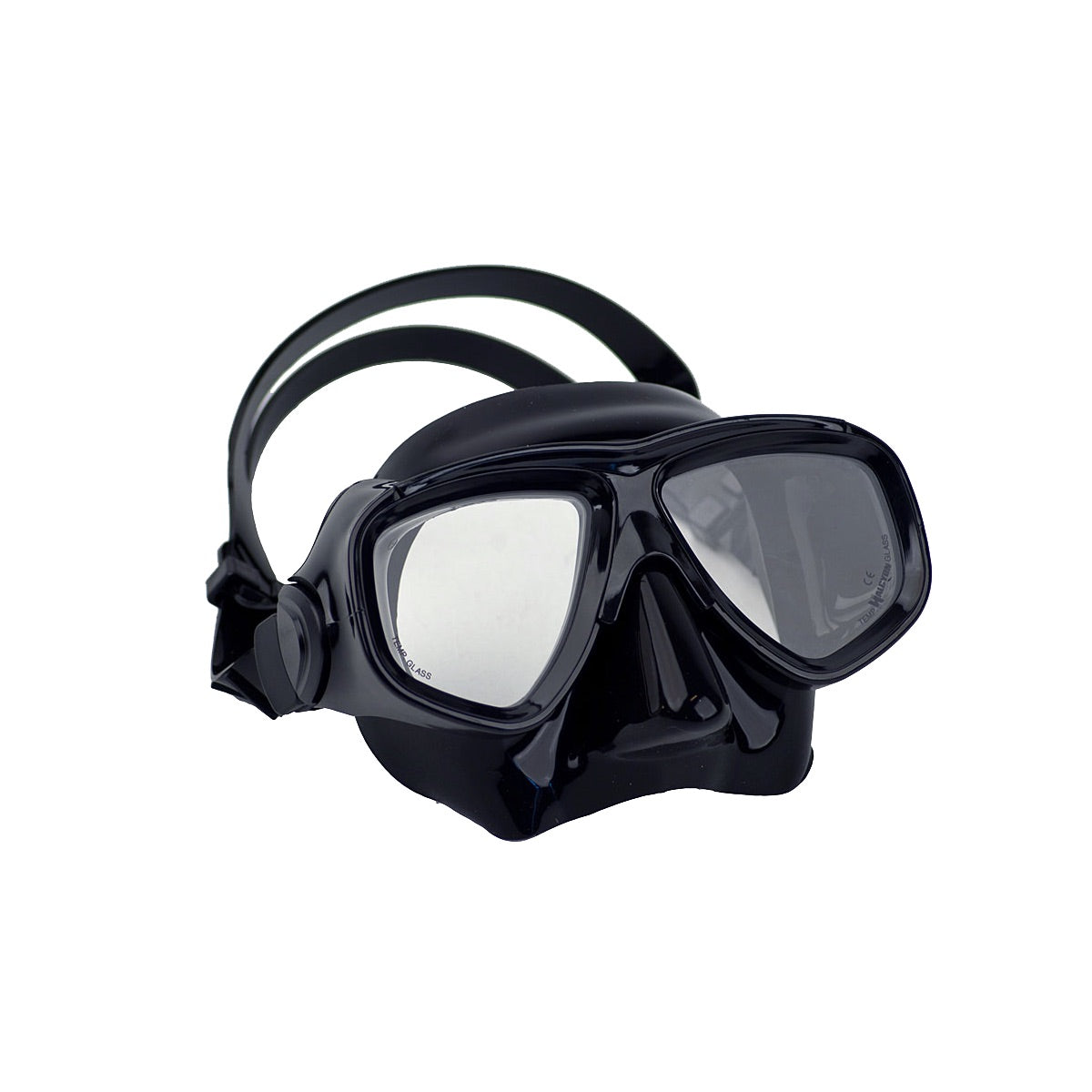 Halcyon Low-Profile Dual Lense Mask in Black