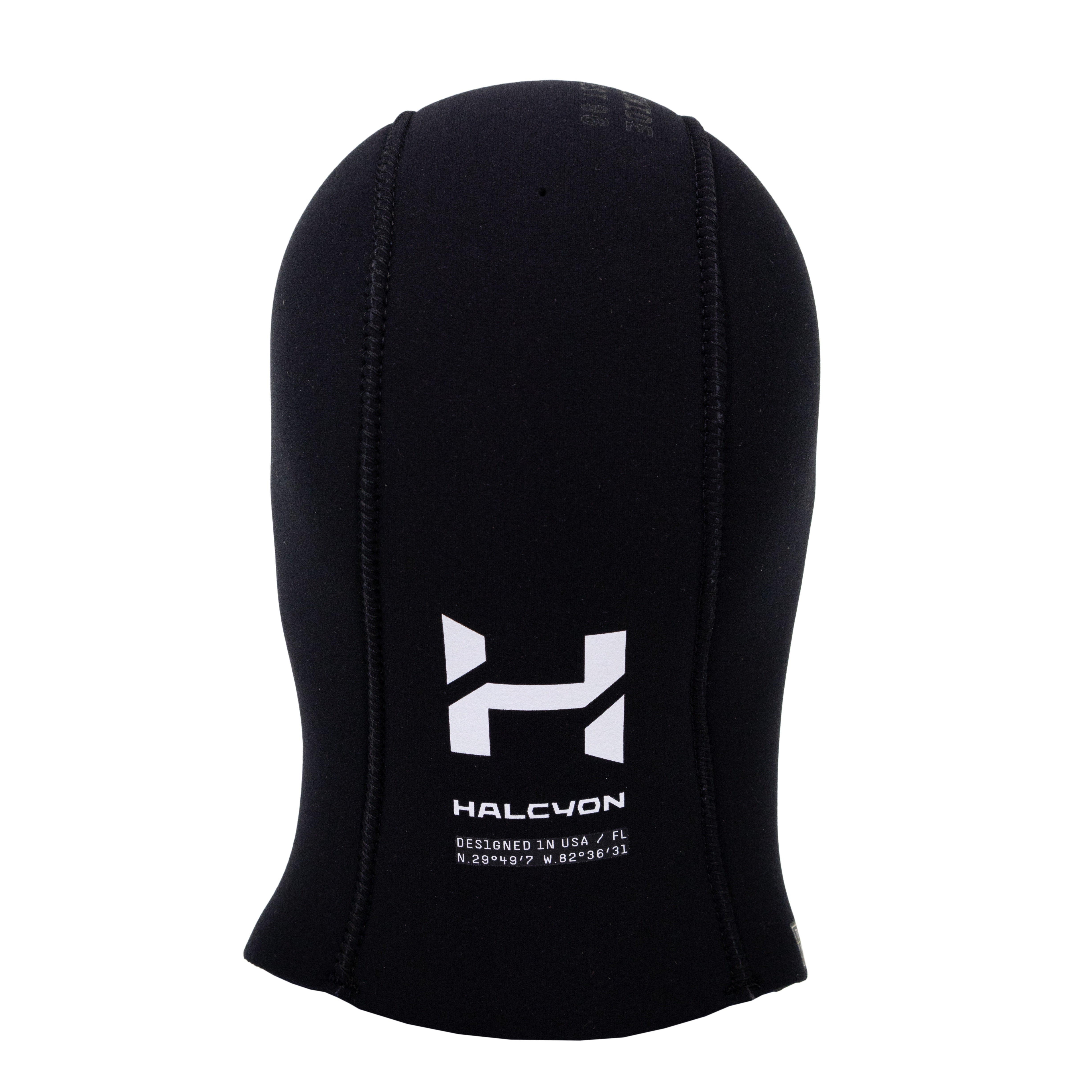 Halcyon Neoprene Hood Product Image from Back 8mm
