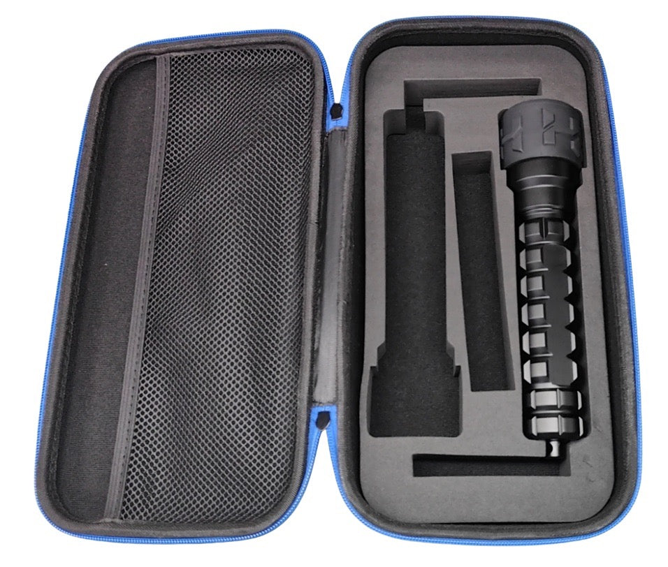 Halcyon Photon Case with Photon light inside on white background