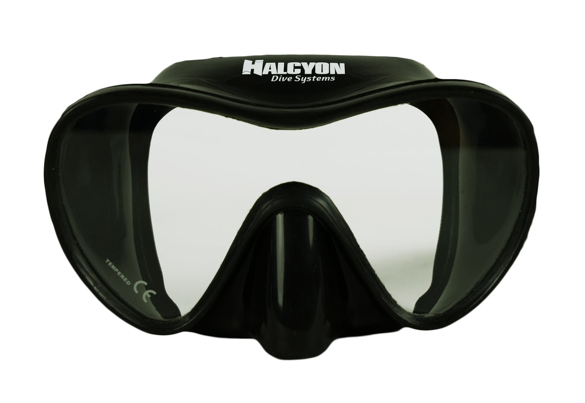 Halcyon UniVision Frameless Mask in Black 