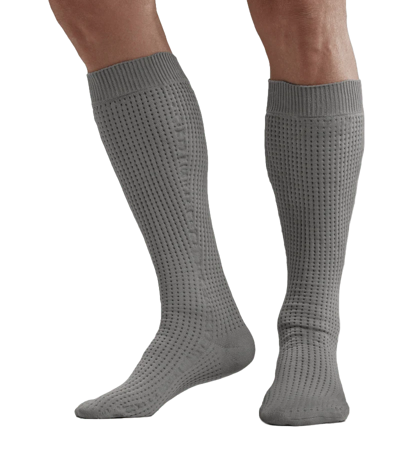 A pair of grey long socks, ideal for drysuit diving, from KO1 