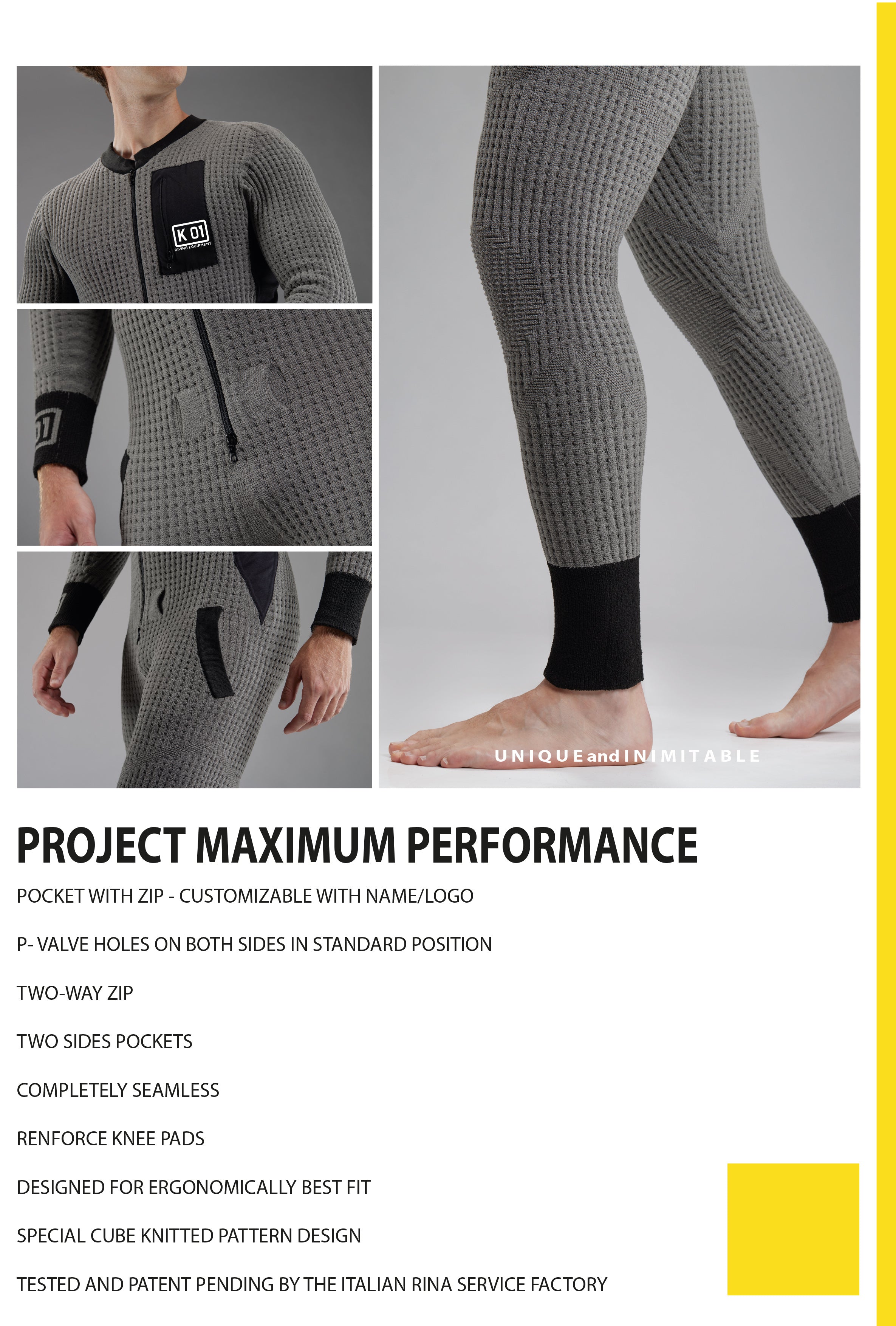 KO1 FasiYarn Undersuit Poster