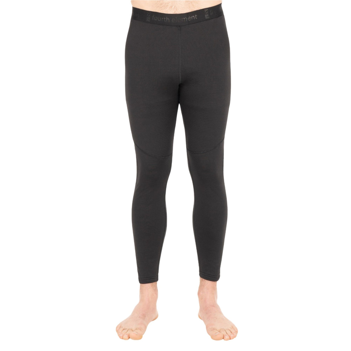 Fourth Element Men’s J2 Base Layer Leggings - black thermal moisture wicking drysuit base layer for scuba diving