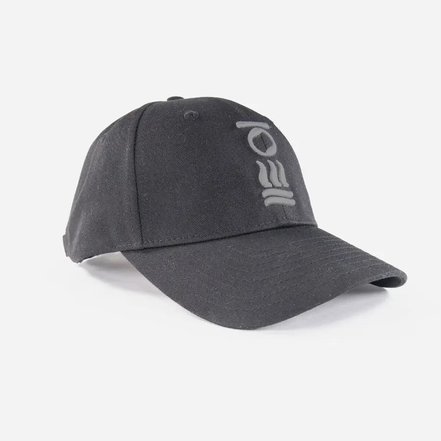 Fourth Element Cap Black, front view