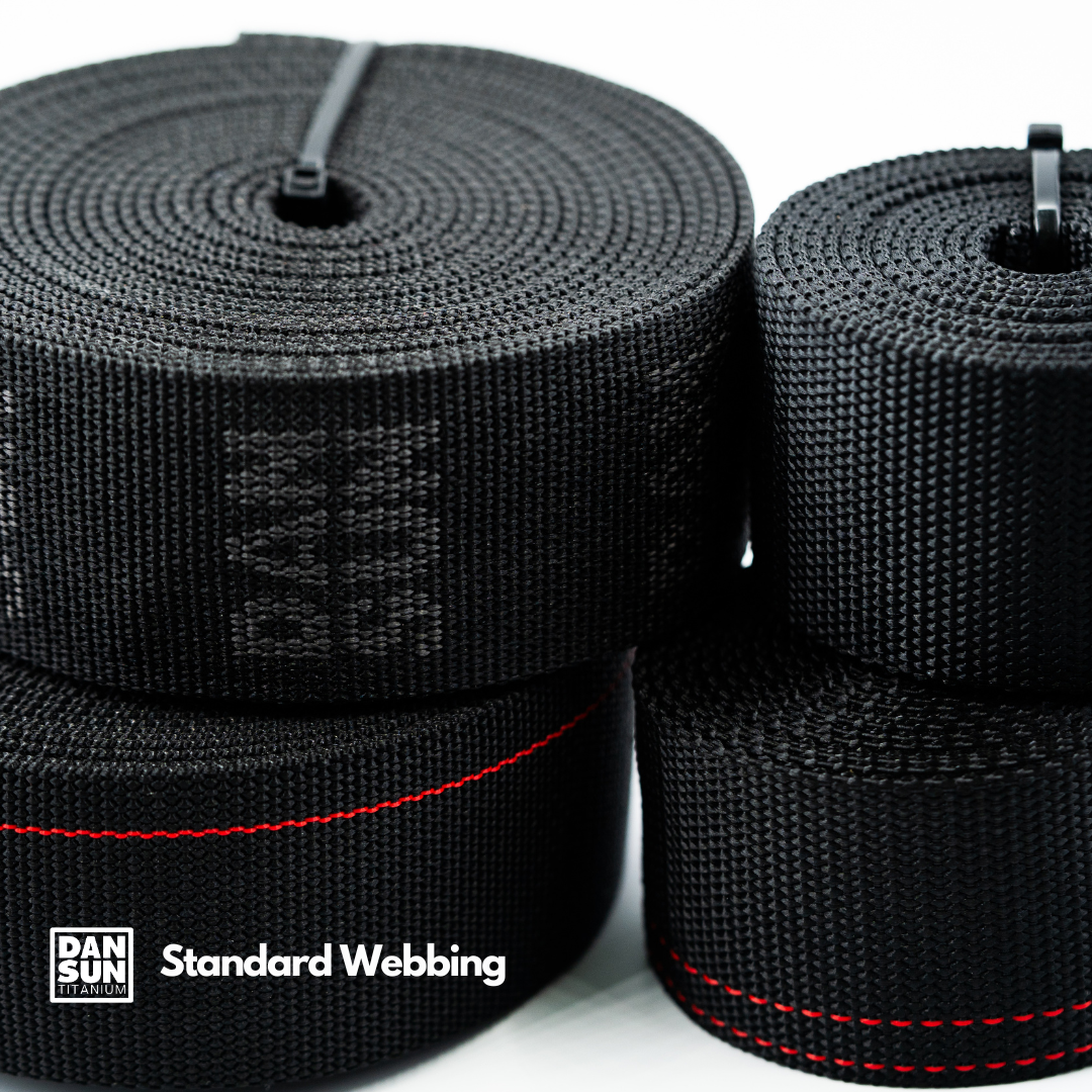Rolls of DanSun standard harness webbing