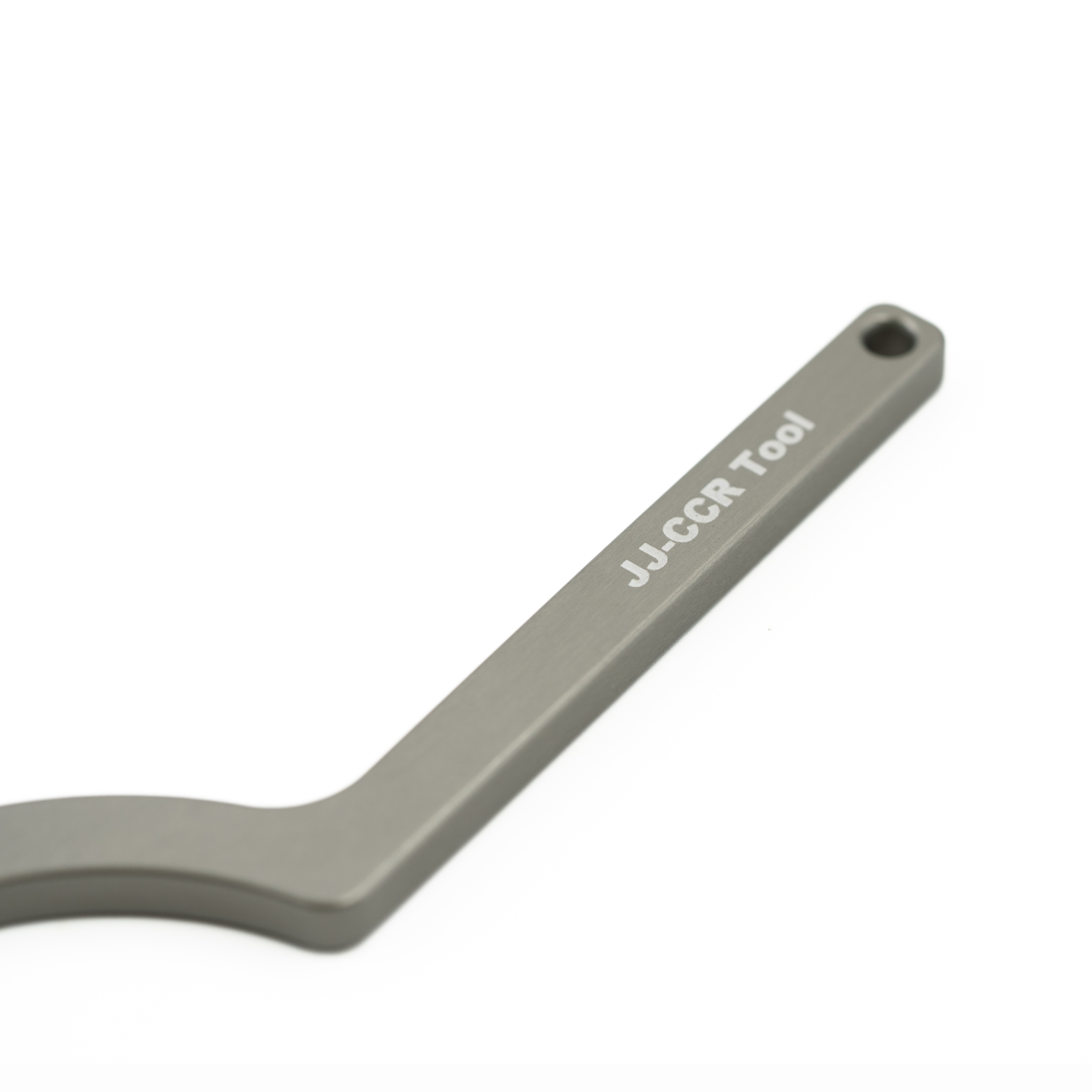 JJ-CCR Tool engraving on the aluminium handle