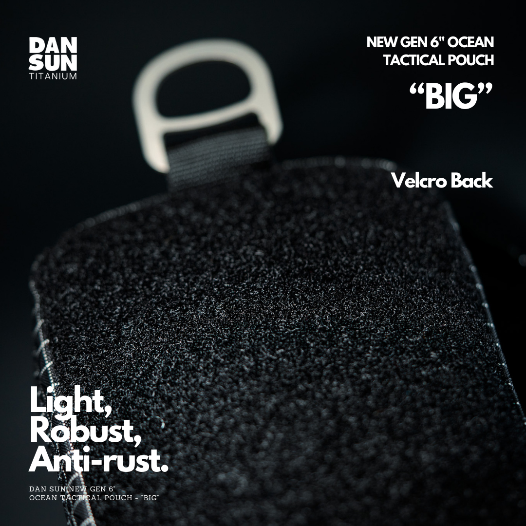Velcro back panel of the Ocean Tactical BIG pouch
