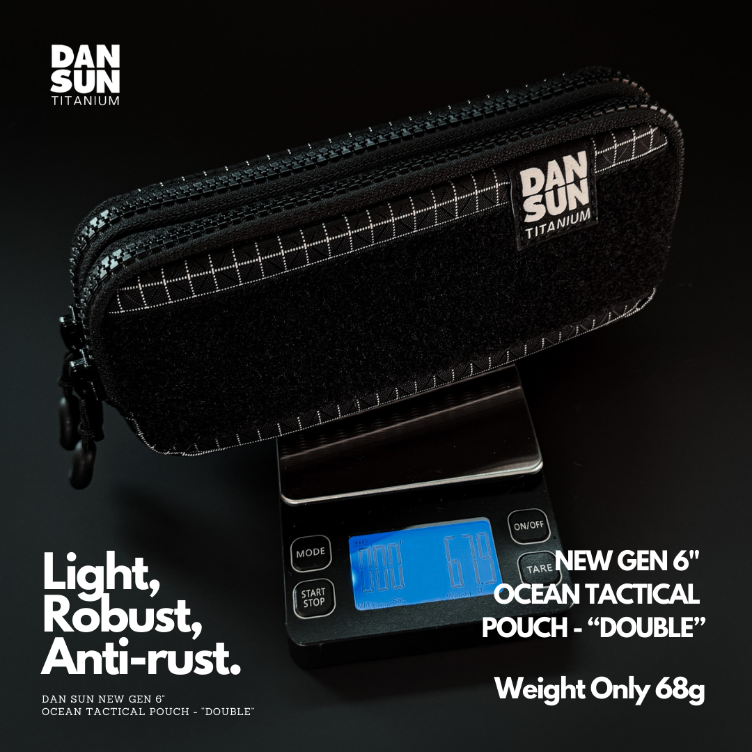 Ocean Tactical DOUBLE pouch weighing 68 g