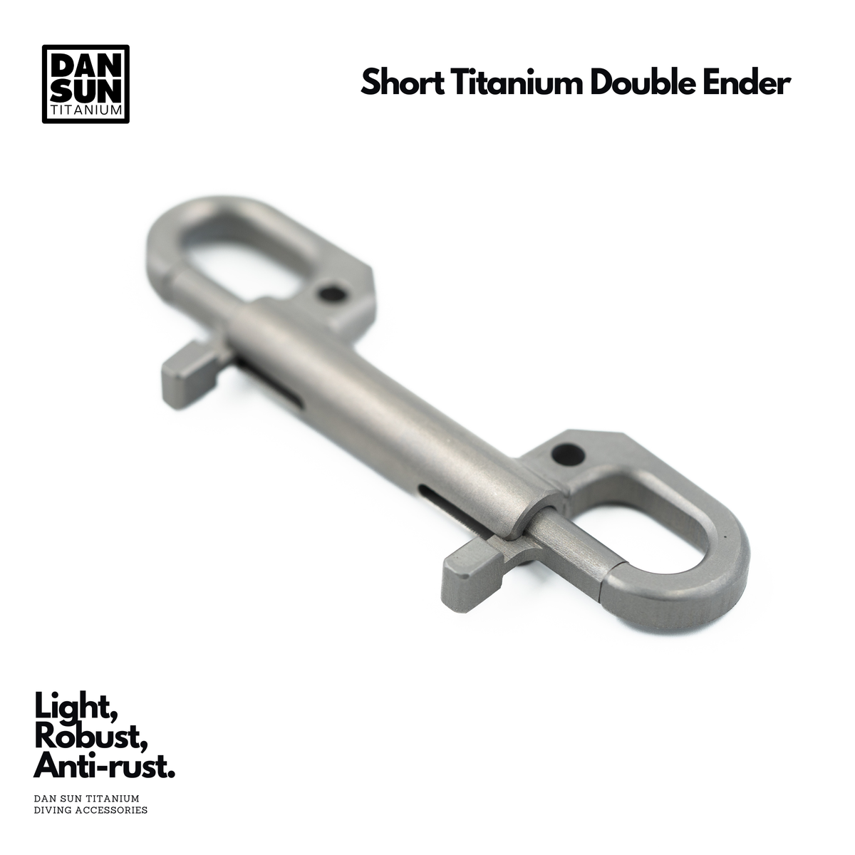 DanSun short full-body titanium double-ender