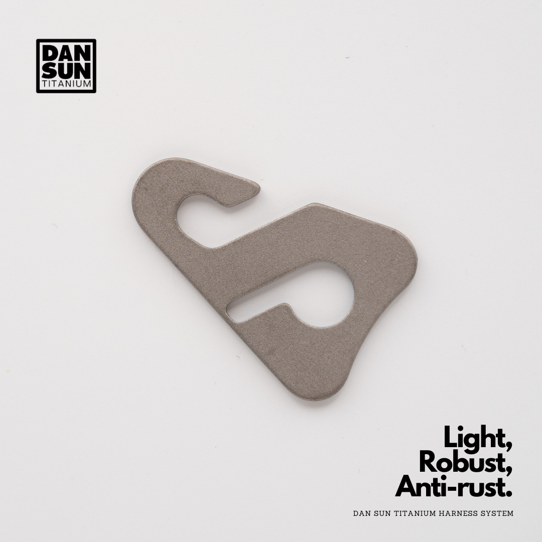 Original titanium bungee hook