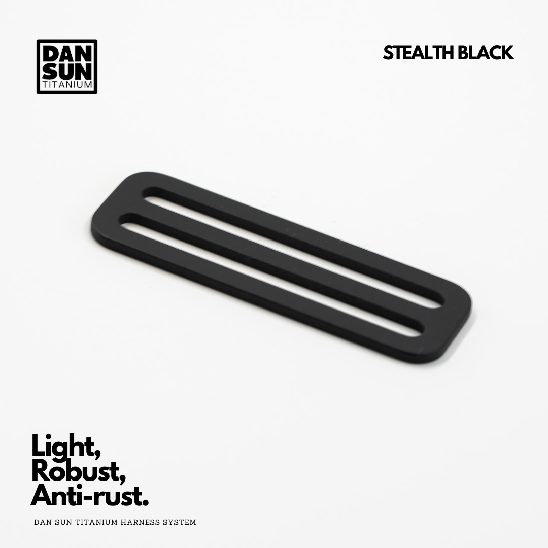 Stealth black titanium standard tri-glide