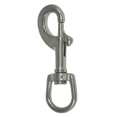 Dluxe 90 mm stainless steel bolt snap