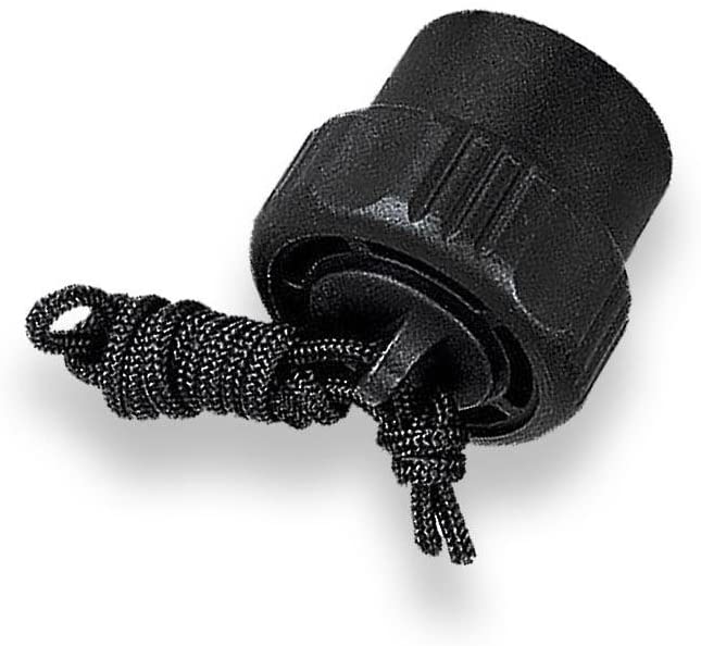 DIN dust cap close-up