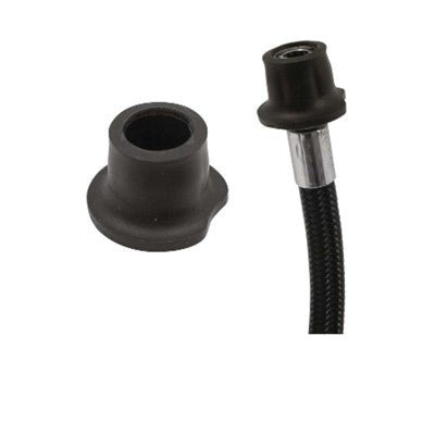 Dluxe easy gripper next to an inflator hose