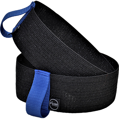 Dluxe EVO tank strap with blue tab