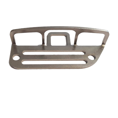 Dluxe stainless steel sidemount split chest ring, right side