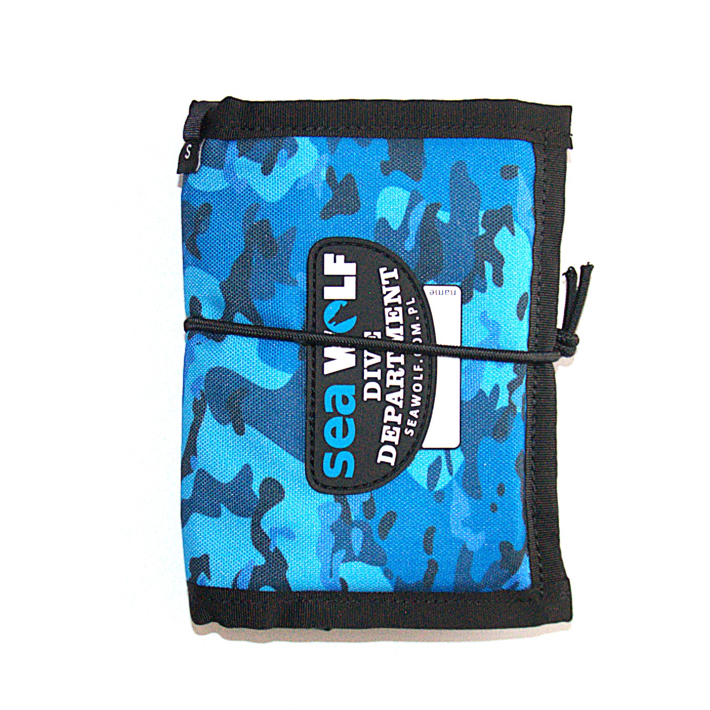 Wet notes small in blue camo