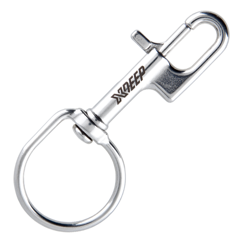 XDEEP NX Series large stainless steel bolt snap with round ring