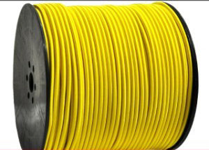 Yellow 4 mm bungee cord