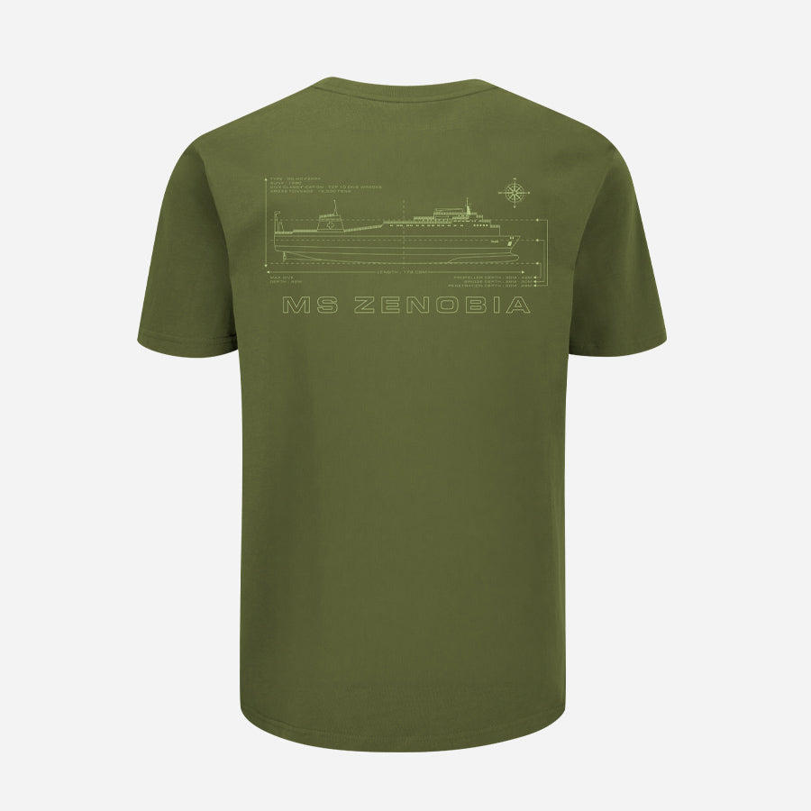 Fourth Element Men's MS Zenobia T-Shirt, back view