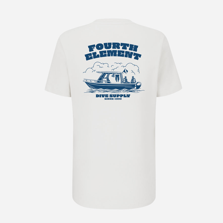 Fourth Element Men's Dive Boat T-Shirt, back view