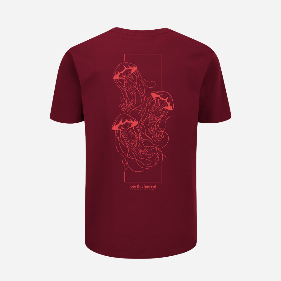 Fourth Element Men´s Jellyfish T-Shirt, back view