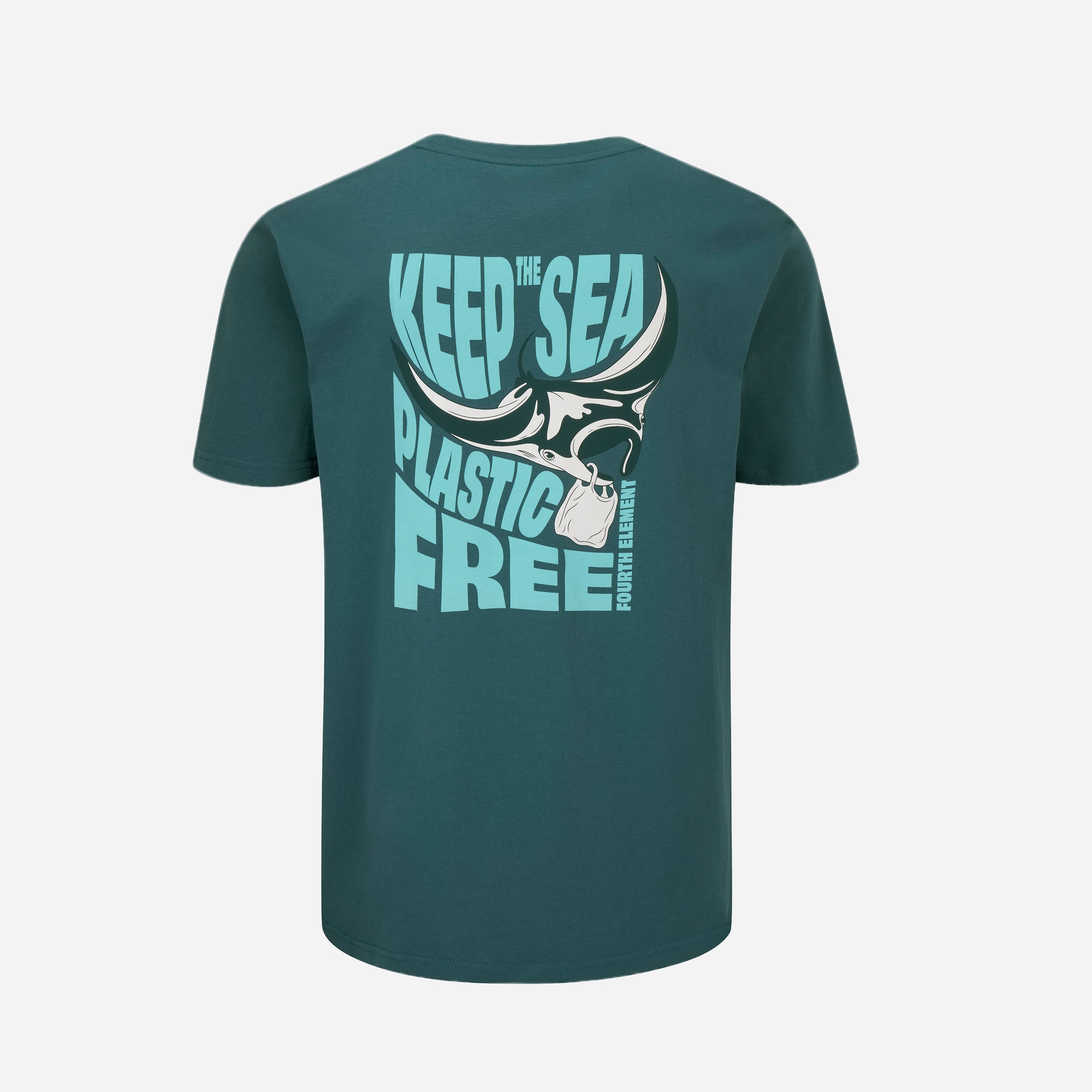 Fourth Element Men's Plastic Free T-Shirt, Stargazer, back view