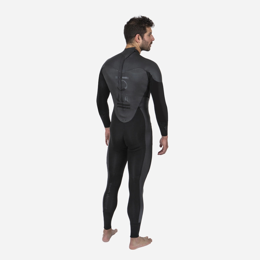 Fourth Element RF1 Men’s Warm Water Freediving Wetsuit 3/2mm, back view