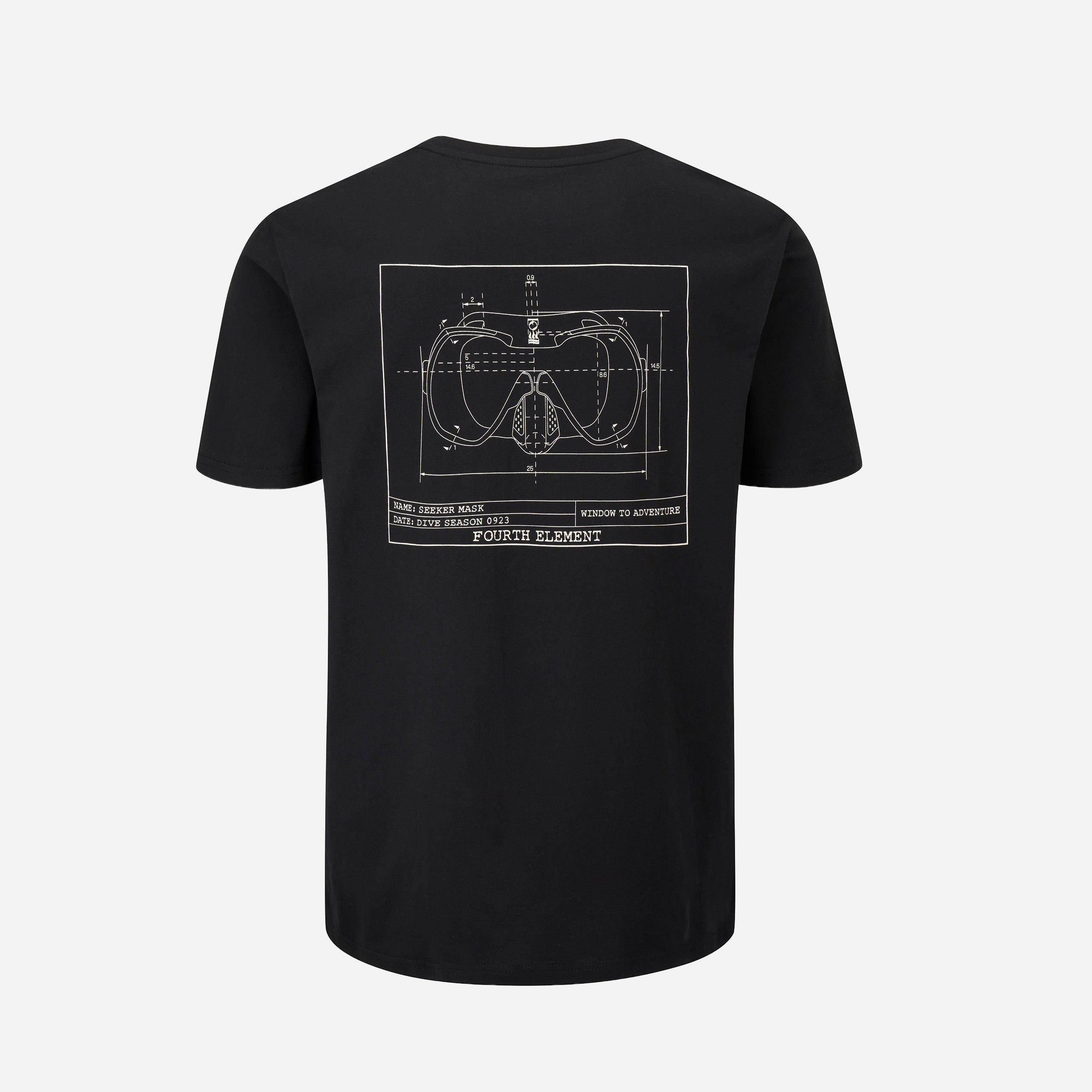 Fourth Element Men's Seeker T-Shirt, back view