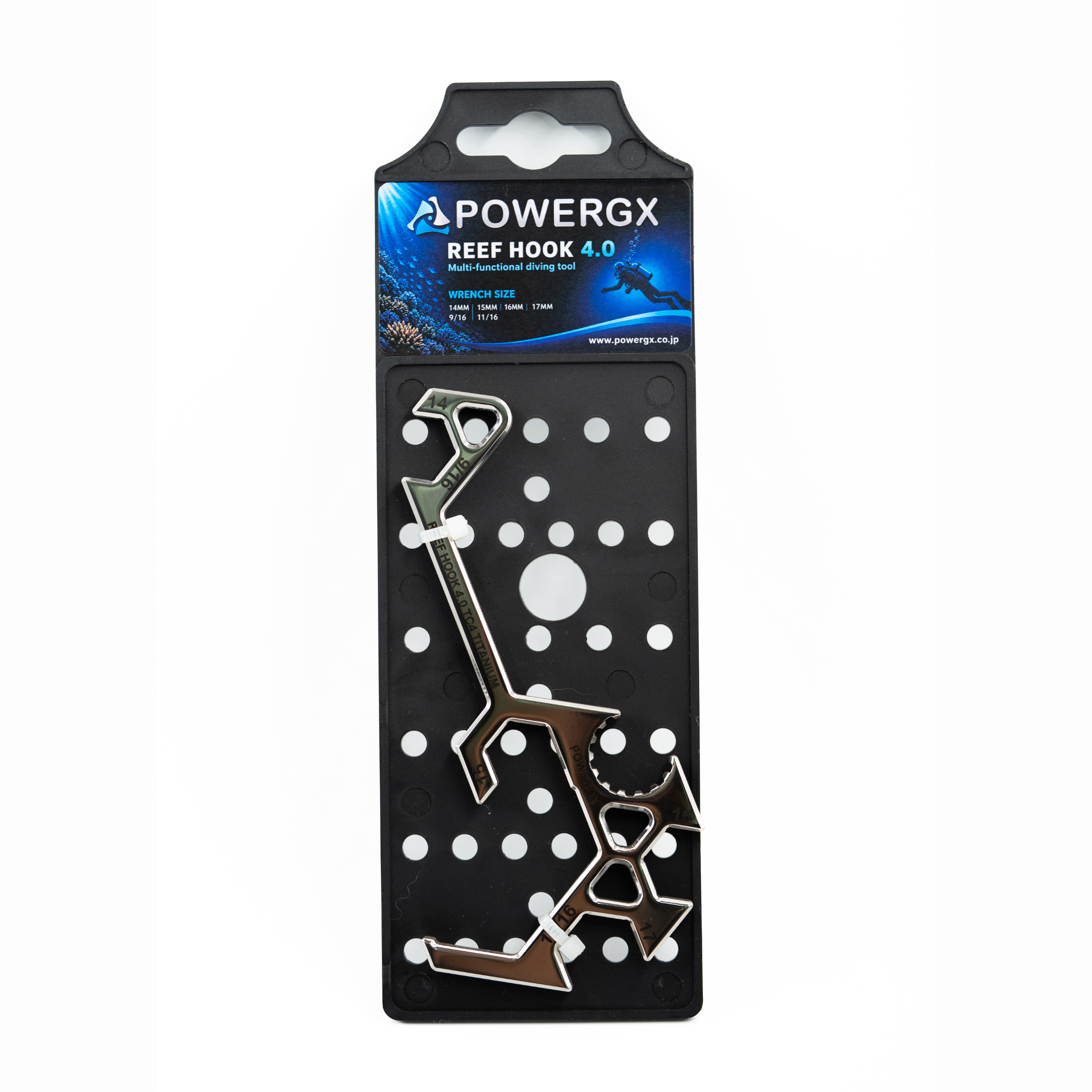 PowerGX Reef Hook 4.0 in its packaging