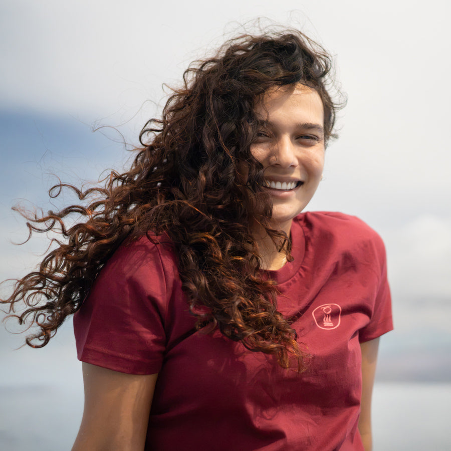 Fourth Element Women's Jellyfish T-Shirt, worn by a diver
