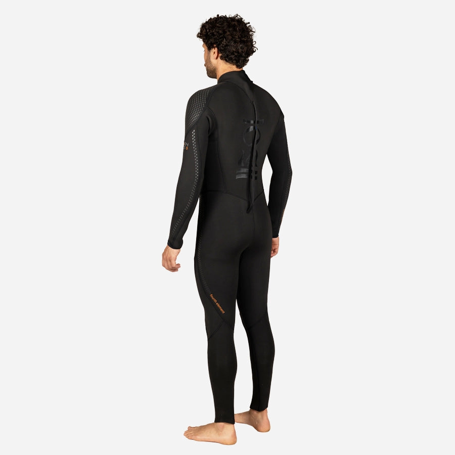 Fourth Element Men's Xenos ARC 5mm Wetsuit, back view