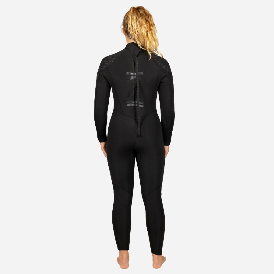 Fourth Element Women's Xenos ARC 7mm Wetsuit, back view